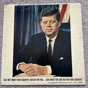 John Fitzgerald Kennedy- A Tribute- Vintage Vinyl Record